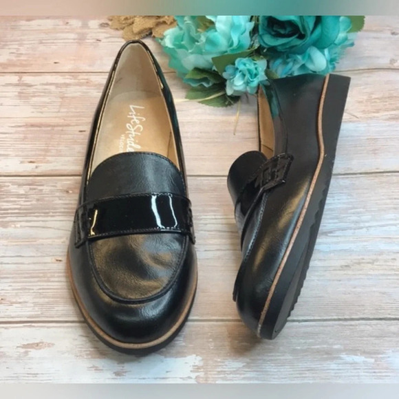 LifeStride | Black Zee Slip-on Loafers (8.5W) - Picture 3 of 8